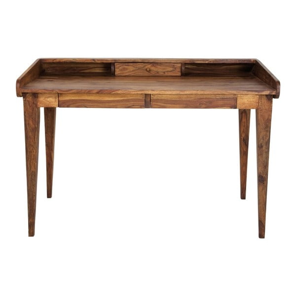 Radni stol od egzotičnog drveta Kare Design Authentico