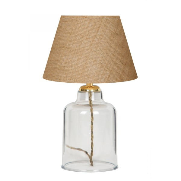 Stolna lampa s tekstilnim sjenilom (visina 30 cm) Baran – Opviq lights