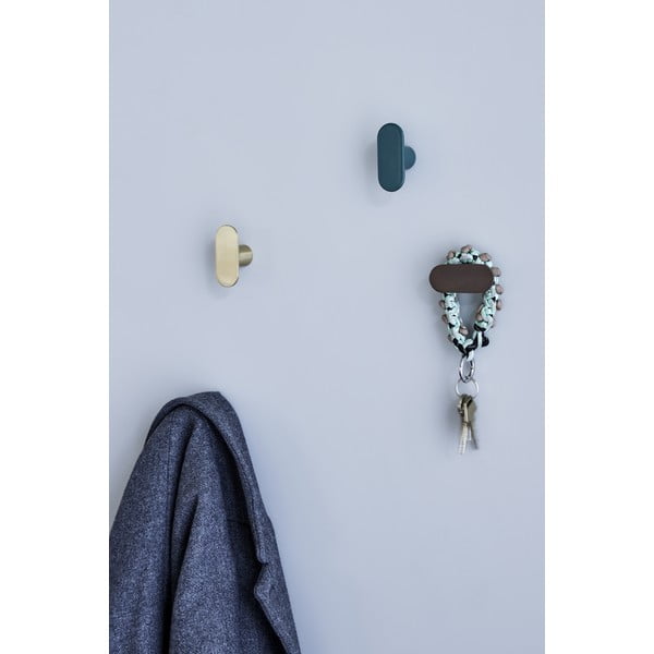 Metalna zidna kuka u zlatnoj boji Piccolo – Hübsch-image-1