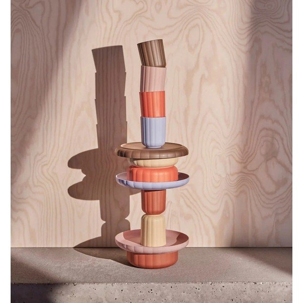 Plastičan dječji set posuđa 3 kom Pullo – OYOY Mini-image-3