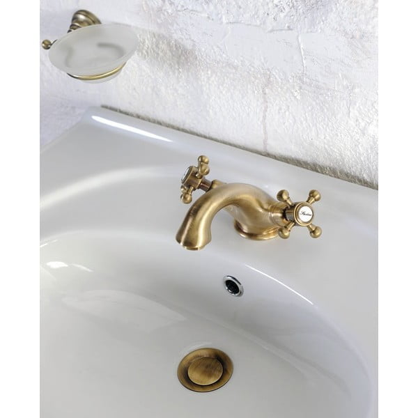 Stojeća slavina za umivaonik u brončanoj boji Antea – Sapho-image-2