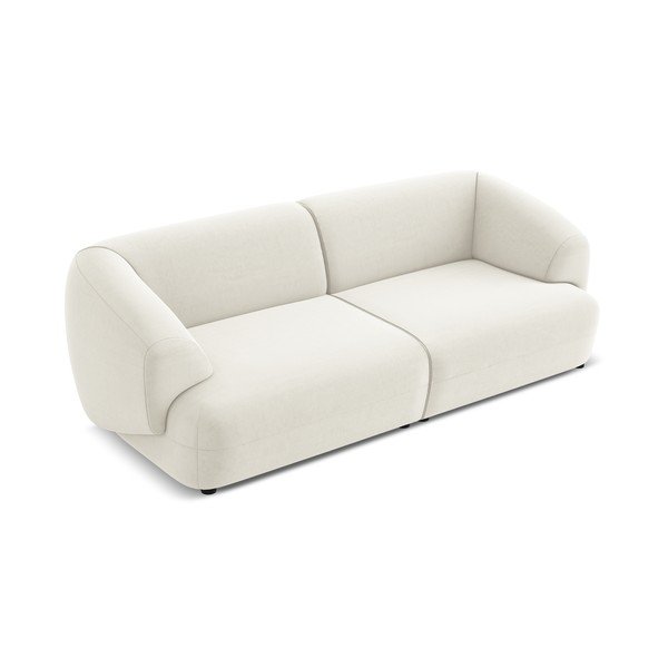 Bijela baršunasti sofa 232 cm Moana – Makamii-image-2
