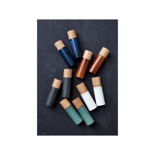 Jantarni keramički komplet mlinova za papar i sol 2 kom Gastro Amber – Bitz-image-2