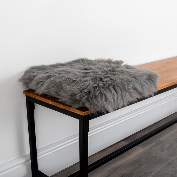 Jastuk za sjedenje od ovčjeg krzna 45x45 cm – Native Natural-image-2