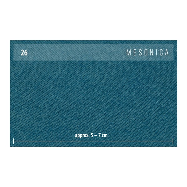 Plava kutna garnitura na metalnim nogama MESONICA Puzo, lijevi kut-image-4