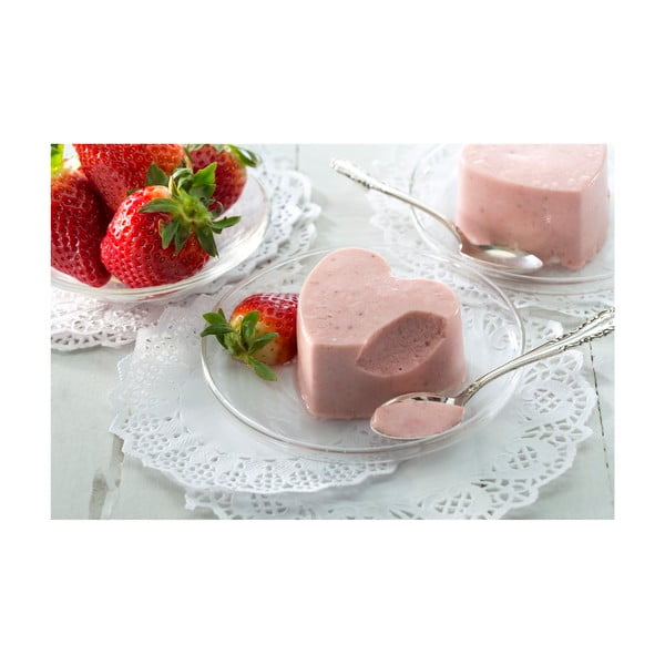 Silikonski kalup za pečenje 17,5x30 cm Heart – Lékué-image-2