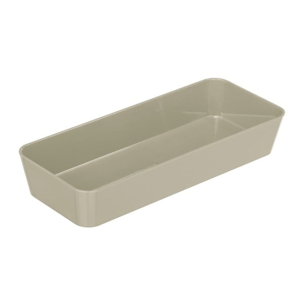 Sivo-smeđa kutija za pohranu Wenko Candy, 24 x 10 cm
