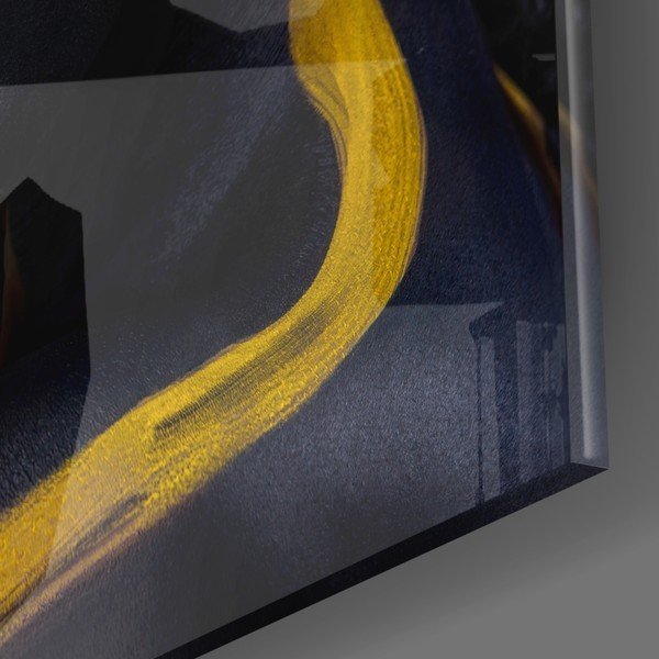 Staklena slika Insigne Yellow Lines-image-3