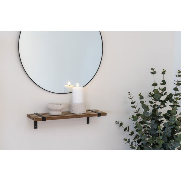 Polica u dekoru jasena u prirodnoj boji 50 cm Luxor – House Nordic-image-1