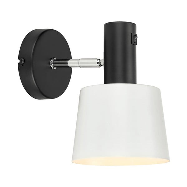 Crno-bijela zidna svjetiljka Markslöjd Bodega