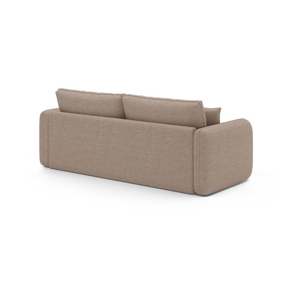 Bež sklopiva sofa 225 cm – Micadoni -image-4