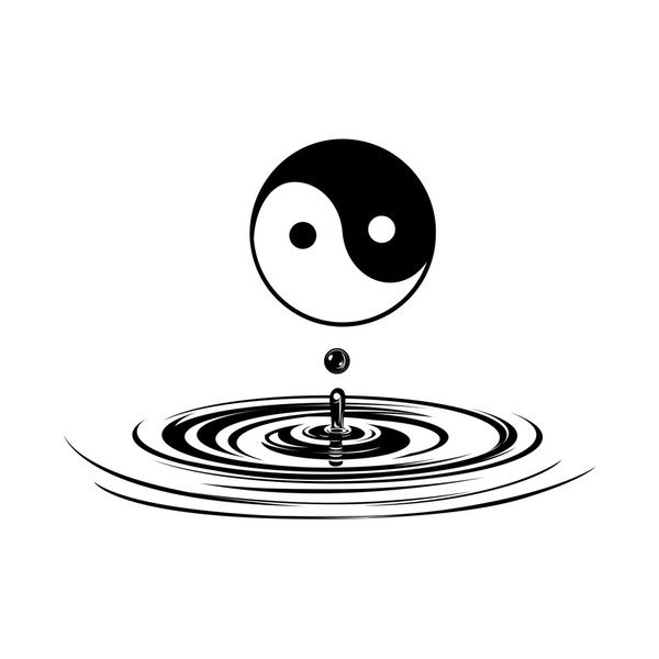 Naljepnica Ambiance Yin Yang-image-1