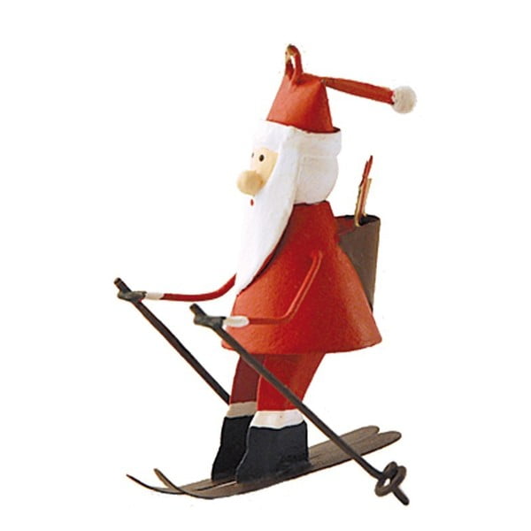 Viseći božićni ukras Santa on Skiis - G-Bork