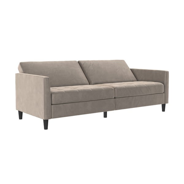 Bež baršunasti sofa 207 cm Presley – Støraa-image-1
