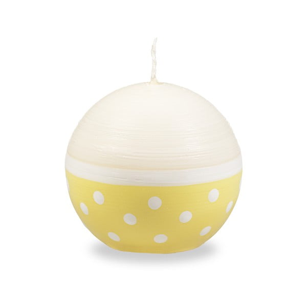 Bijelo-žuta svijeća Unipar Sweetness, vrijeme gorenja 22 h