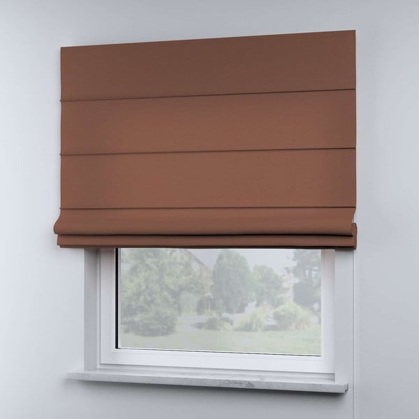 Smeđi rimski zastor 170x130 cm Happiness - Yellow Tipi-image-4