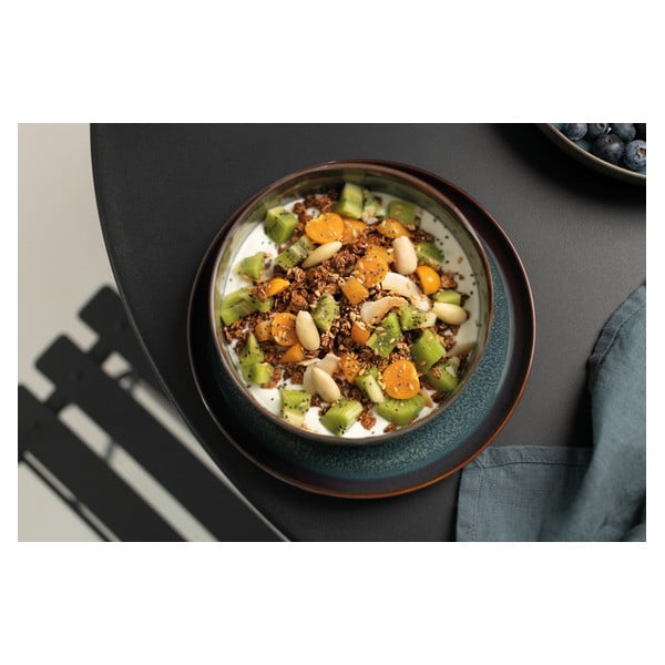 Zeleni dubok porculanski tanjur ø 21,5 cm Crafted Breeze – like | Villeroy & Boch-image-1