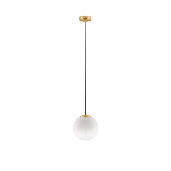 Bijela/u zlatnoj boji staklena viseća svjetiljka ø 20 cm Vita – Nova Luce