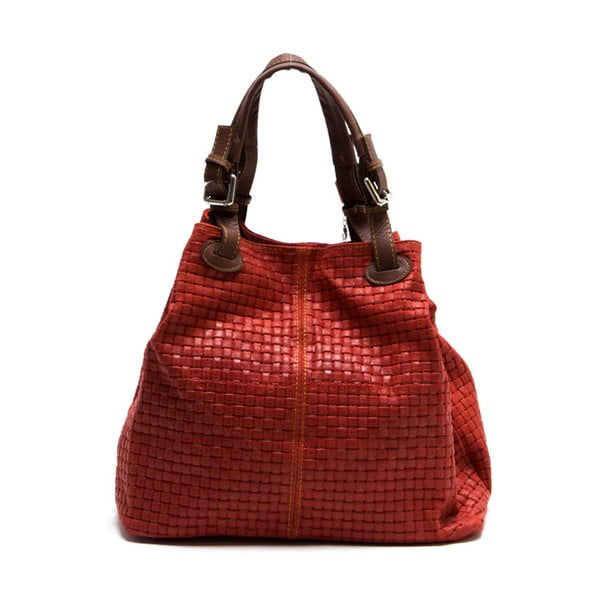 Kožna torbica Isabella Rhea 858, crvena