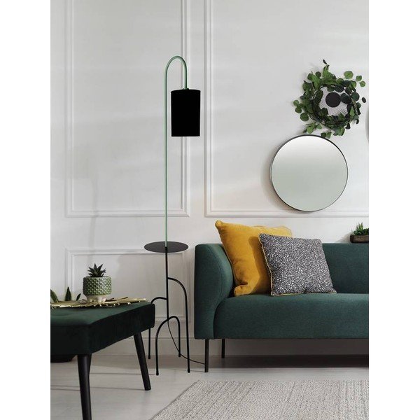 Zeleno-crna podna lampa (visina 175 cm) Ravello - Candellux Lighting-image-1