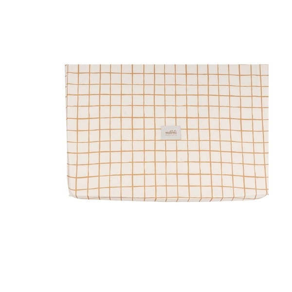 Rastezljiva dječja plahta 80x160 cm Camel Check - Malomi Kids-image-2