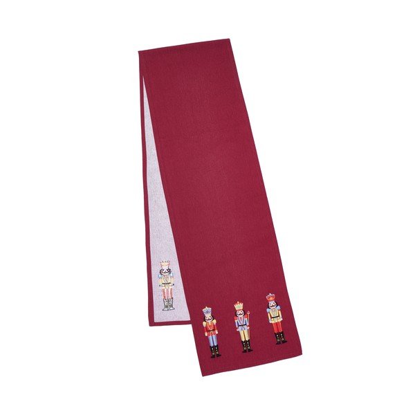 Pamučan nadstolnjak s božićnim motivom 220x32 cm Christmas Nutcracker – Catherine Lansfield