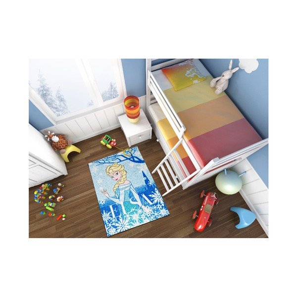 Univerzalni Frozen Elsa dječji tepih, 95 x 133 cm