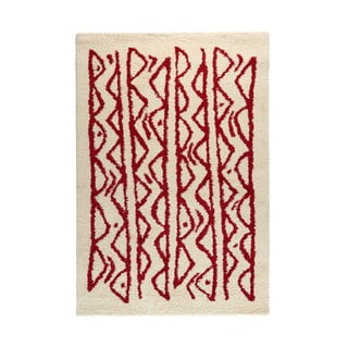 Krem-crveni tepih Bonami Selection Morra, 140 x 200 cm