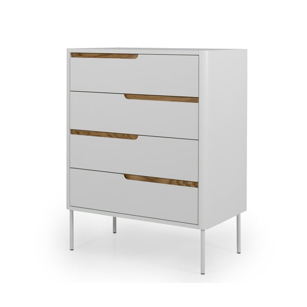 Bijela komoda Tenzo Switch, 80 x 102 cm-image-4