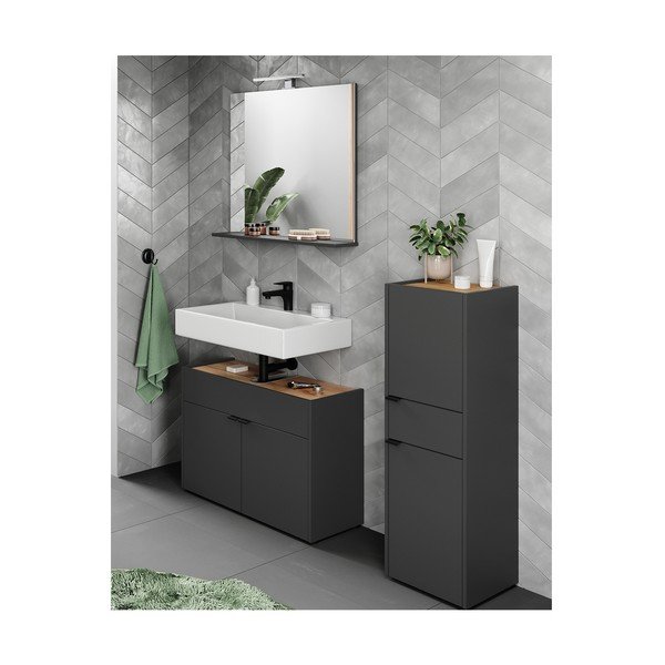 Antracitno sivi set namještaja za kupaonicu Forano – Germania-image-2