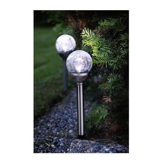 Set od 2 vrtne svjetiljke Star Trading Balls, visina 26,5 cm