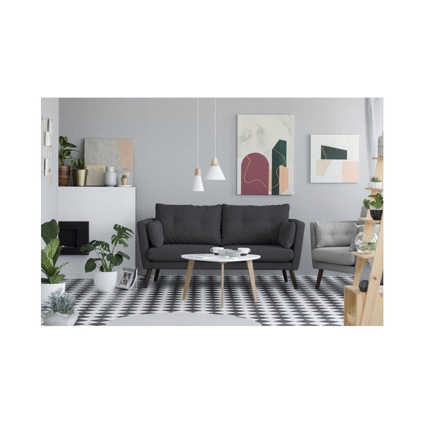 Tamno siva trosjeda kauč Mazzini Sofas Elena-image-2