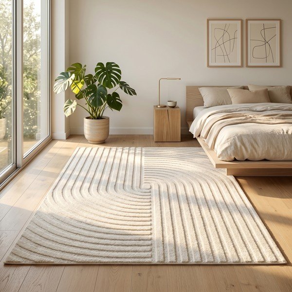 Krem tepih 120x170 cm Serenity – ESTE-image-2