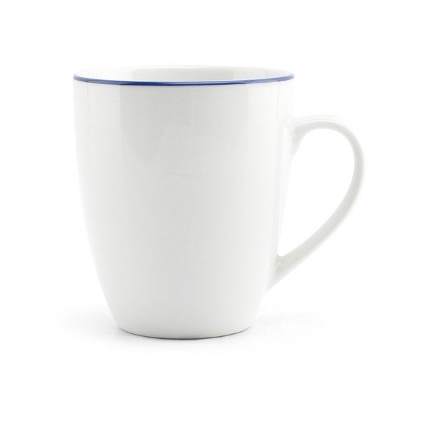 Bijela porculanska šalica 380 ml Basic White – BonBistro