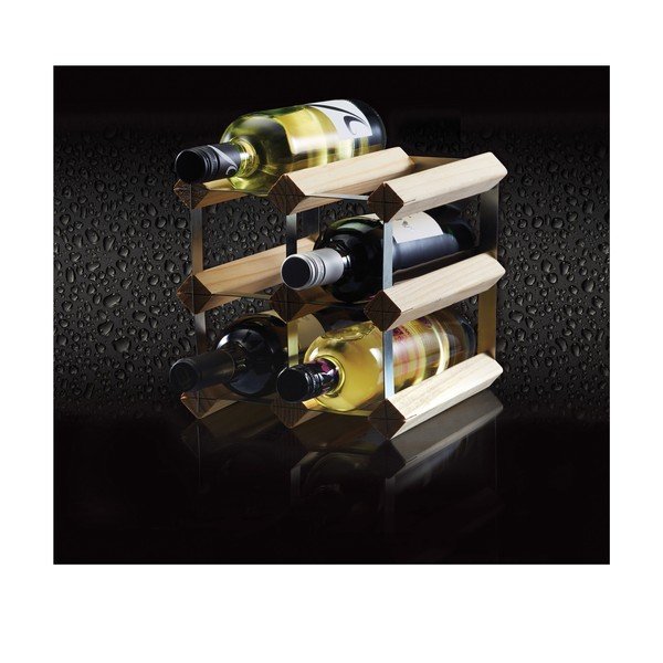 Drveni stalak za 6 borovih boca Kitchen Craft Bar Craft-image-1