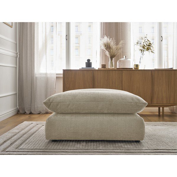 Bež tabure od šenila Neil – Bobochic Paris-image-4