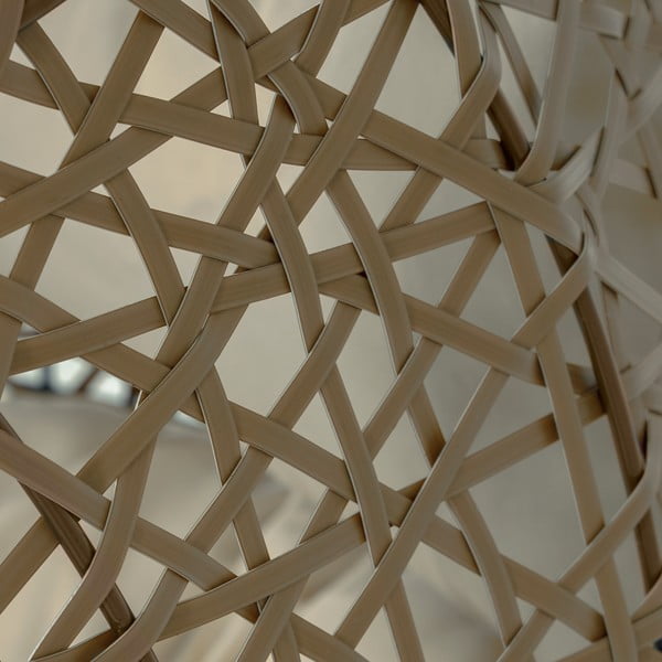 Viseća vrtna stolica sa stalkom Kave Home Florina-image-4