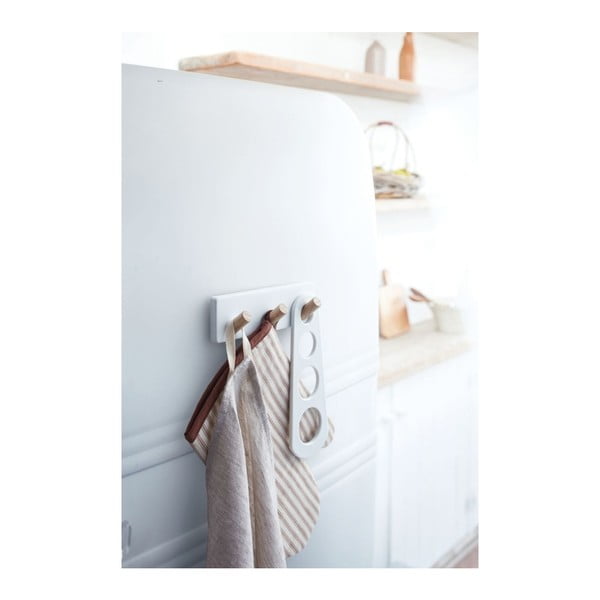 Bijela zidna vješalica za kuhinjski pribor YAMAZAKI Trio-image-1