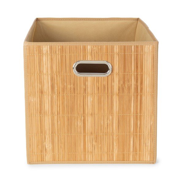 Bambusova košara za police 31x31x31 cm Anji – Compactor-image-2