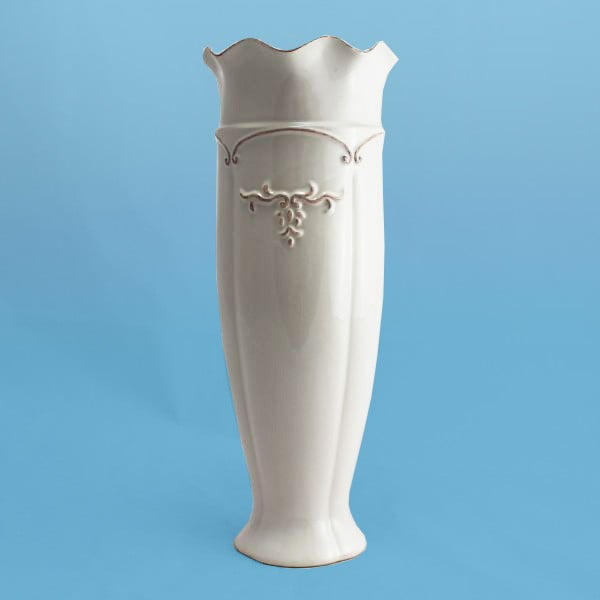 Vaza Antik I, prirodno bijela