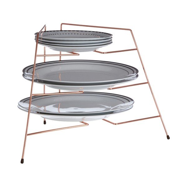 Metalna dodatna kuhinjska polica u bakrenoj boji 37x25 cm Rowan – Premier Housewares-image-2