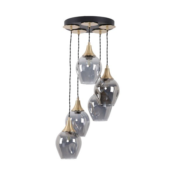 Viseća svjetiljka sa staklenim sjenilom ø 15 cm Marlo – Squid Lighting