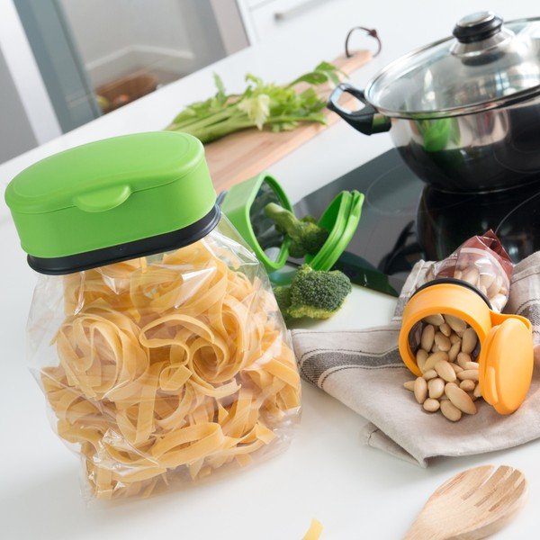 Set od 3 komponente koje se mogu zatvoriti za InnovaGoods vrećice za hranu-image-2