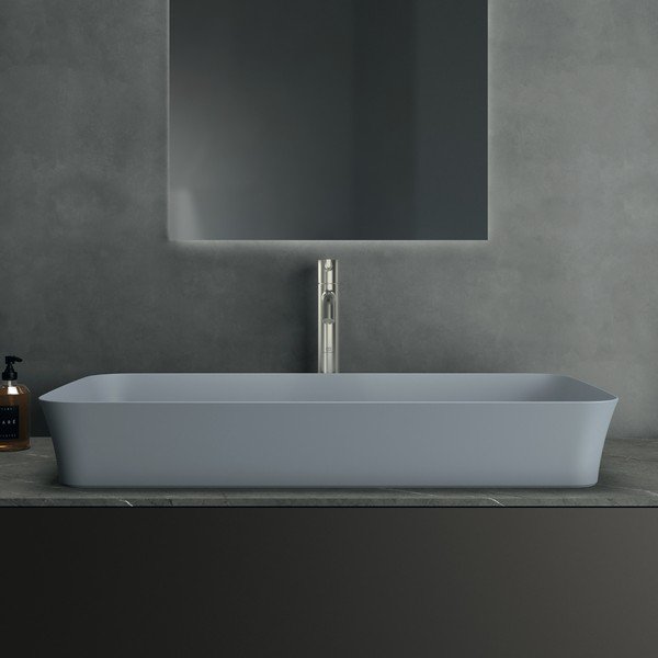Svijetlo plavi keramički umivaonik 80x40 cm Ipalyss – Ideal Standard-image-1