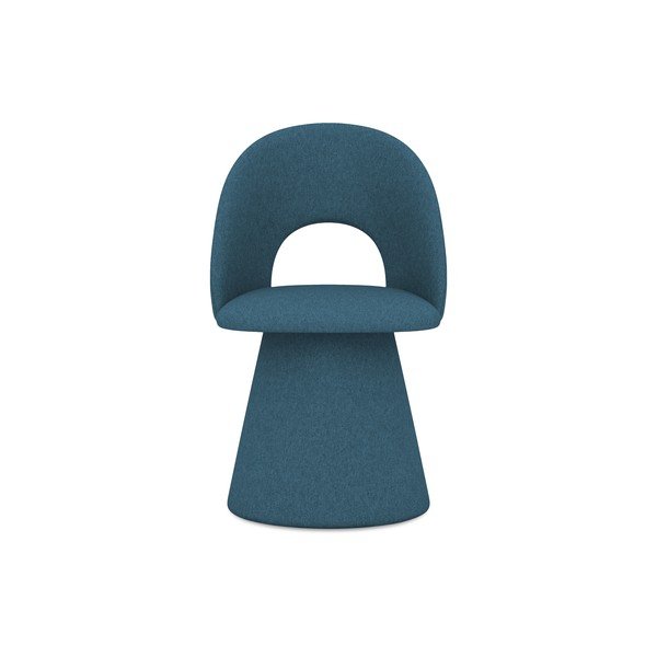 Plava podstavljena blagovaonska stolica Kalo – Makamii-image-1