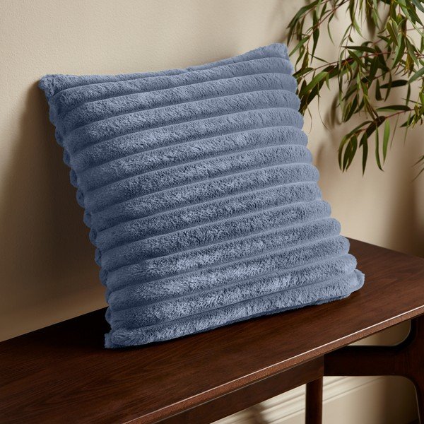 Ukrasni jastuk od mikropliša 45x45 cm Cosy Ribbed – Catherine Lansfield-image-1