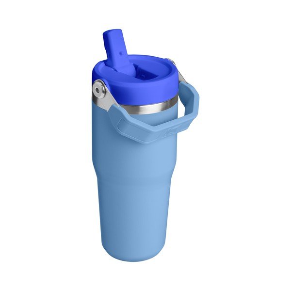 Plava termosica od nehrđajućeg čelika 410 ml IceFlow™ Flip Straw 2.0 Tumbler Blue Sky – Stanley-image-1