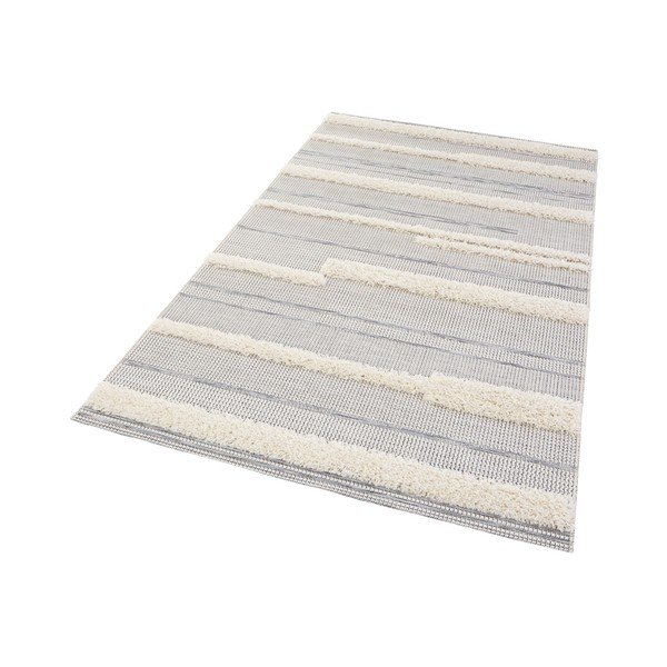 Sivi tepih Mint Rugs Handira Stripes, 77 x 150 cm-image-2