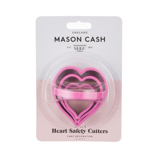 set od 3 rezača za bombone Mason Cash Heart-image-1