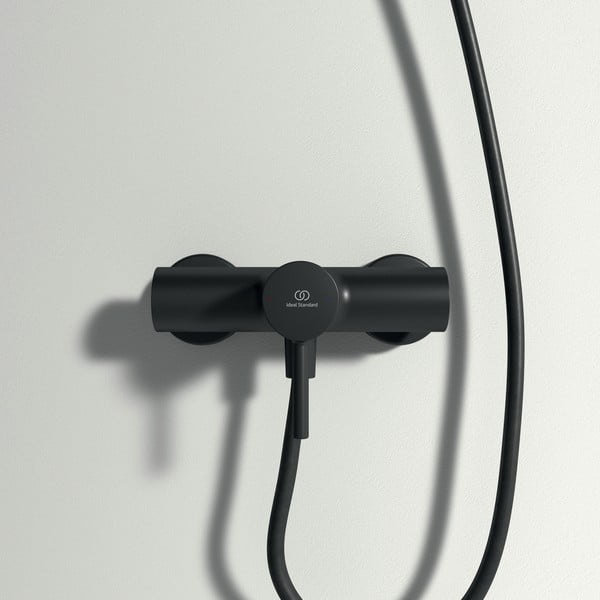 Mat crna slavina za tuš/zidna Silk Black – Ideal Standard-image-2